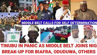 Tinubu In Panic As Middle Belt Joins Biafra, Oduuduwa For Referendum As Fůl@n1 Tèrrør1sts Àttàck