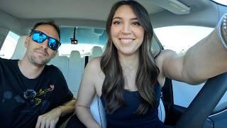 Gjeebs Wife Experiences Tesla Full Self Driving (FSD) - Worth it now?