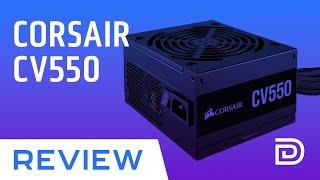 Corsair CV550 550 Watt 80+ Bronze Certified Fixed Cable Power Supply