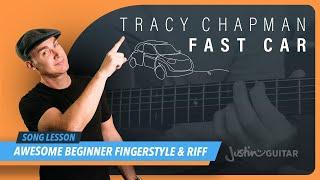 Fast Car by Tracy Chapman |  Easy Guitar Lesson