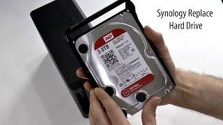 Synology Hard Drive Replacement to a bigger one