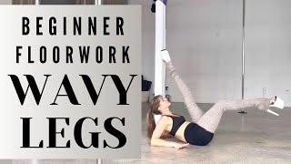 WAVY LEGS BEGINNER FLOORWORK MOVE || Floorwork For Pole Dance Tutorial