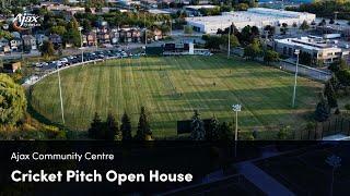 Cricket Pitch Open House | Town of Ajax