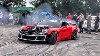 If You See THIS Drift Vette.. RUN! (Texas Legal Pit)