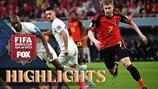 Belgium vs. Canada Highlights | 2022 FIFA World Cup