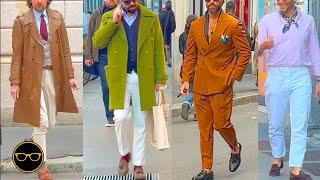 Men's Fashion: The Most Stylish Gentlemen in Italy Fashion Style Winter to Summer Outfit inspiration