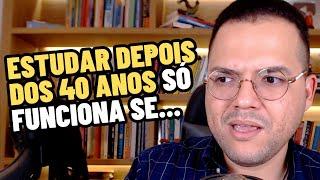 VALE A PENA ESTUDAR DEPOIS DOS 40? - Professor Piccini Responde