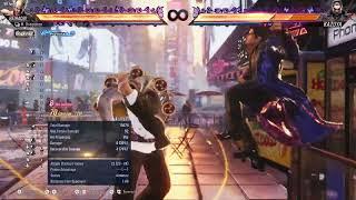 Heihachi's 94 damage combo from EWGF