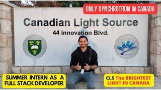 My Summer Internship at Canadian Light Source | Full Stack Developer | University of Saskatchewan