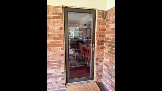 LARSON Signature Classic Brown Full-View Aluminum Storm Door (NOT a Lawn Care Video)