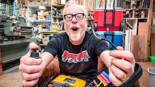 Adam Savage Sees His Workshop in a Whole New Way!