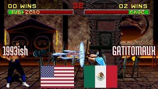 @mk2: 1993ish (US) vs GATITOMAUX (MX) [Mortal Kombat 2 Fightcade] Jun 5