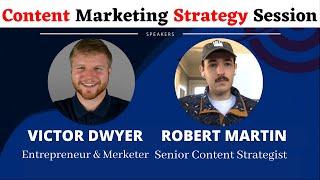 Content Strategy With Robert Martin | Victor Dwyer