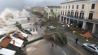 Chaos in UK and Ireland! Historic Storm Eowyn destroys everything, Europe is shocked