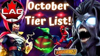 New October Tier List! Count Nefaria & Shathra Debut! Best Champions In MCOC Ranked! - MCOC