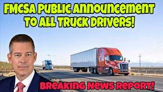 FMCSA Makes Public Announcement To All Truck Drivers! New Law To Toll All Truck Drivers In Indiana!