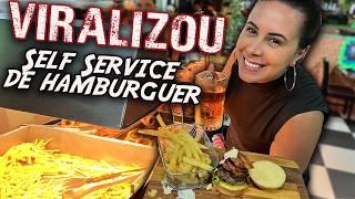 Viralizou Primeiro Self Service de Hambúrguer do Brasil | Viralizou e Aí?