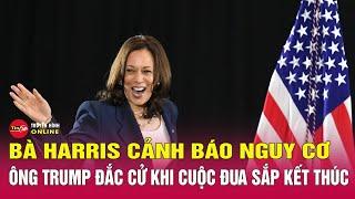 Tin tức 24h mới.Tin Trưa 30/10.Bà Harris cảnh báo nguy cơ ông Trump đắc cử khi cuộc đua sắp kết thúc