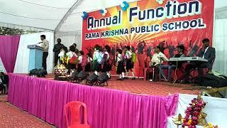 Sarvi pal and friends dance at R.k.p.i.school