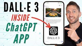 Dalle 3 in ChatGPT iPhone App! How to Download and Use Dall E 3 Tutorial