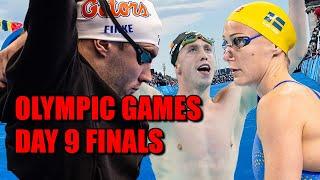 2024 OLYMPIC GAMES | Swimming Day 9 Finals LIVE