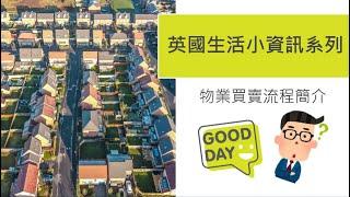 GOOD DAY 英國物業買賣流程簡介 #uk #lifeinuk #manchester #buyingproperty