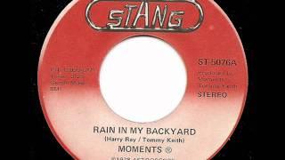 MOMENTS - RAIN IN MY BACKYARD (STANG)