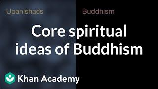 Core spiritual ideas of Buddhism | World History | Khan Academy