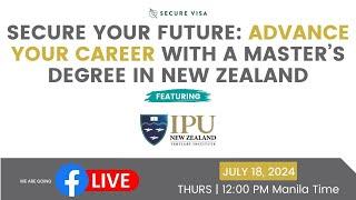 Experience Excellence: Advance Your Career with a Master's Degree in New Zealand!