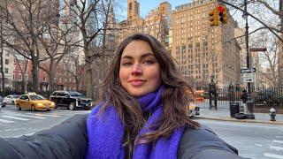 NYC VLOG: Winter Day in the Life Exploring the City + Achieving New Goals