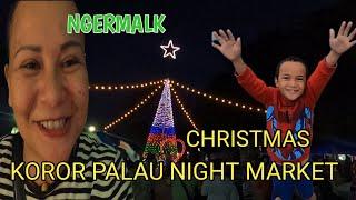 WE WENT TO LONG ISLAND FOR CHRISTMAS NIGHTMARKET IN PALAU #micronesia #philippines