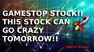 GME Stock! THIS STOCK CAN GO CRAZY TOMORROW! KEY LEVEL I WILL BUY!!