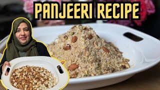 Panjeeri Recipe | Making Panjeeri for my Daughter in Law #reflexion #pakistanifood #viralvideo