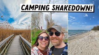 Presqu'ile Provincial Park Shakedown Camping Trip | Ontario Camping