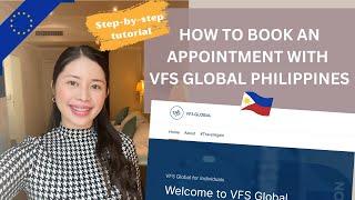 How to book a VFS Global appointment for Schengen visa