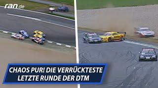 Massen-Dreher und Crash auf der Ziellinie! Die verrückteste letzte Runde der DTM | ran racing