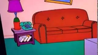 The Simpsons funny couch scene!