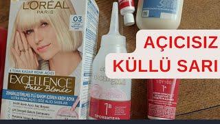 Açıcısız KÜLLÜ SARI, Loreal Paris 03,