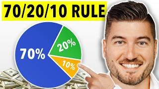 How To Manage Your Money (70/20/10 Rule)