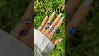 Stunning Sapphire Promise Rings #shortsvideo