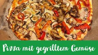 Pizza mit gegrilltem Gemüse - das perfekte Rezept für alle Pizzafans / Izgara sebzeli pizza 