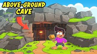 THIS ROCK is basically an ABOVE GROUND CAVE!!!