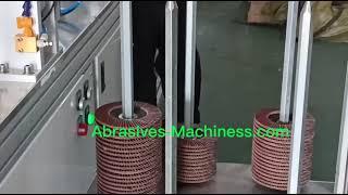 iSharp Full automatic Flap disc making machine