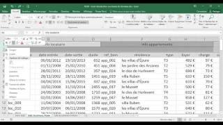 Excel - 1 Basique - Cours Introduction aux bases de données