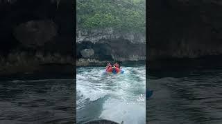 We tried theBanana boat in Boracay!!!️