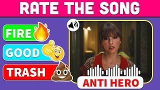 2023 Songs Tier List Challenge  | Rank the Top Songs 