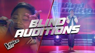 The Voice Kids: Jireh Sepnio's impressive whistles in 'All By Myself'! | Blind Auditions