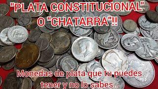 MONEDAS DE PLATA.. TU LAS PUEDES TENER Y NO LO SABES!! AQUI TE MUESTRO COMO DISTINGUIRLAS