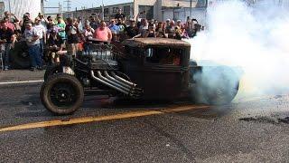 BLOWN Rat Rod BLOWS Tires !!! Shapiro Steelfest