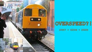 OVERSPEED AND EMERGENCY STOP?! MEGA THRASH + TONES!! 20007+20205+82304 and other DMUs at Marylebone!